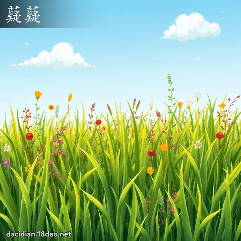 薿薿 - 國語大辭典配圖