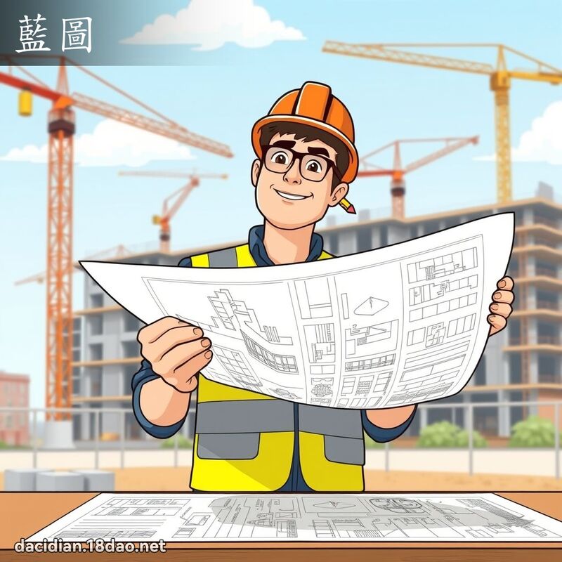 藍圖 - 國語大辭典配圖