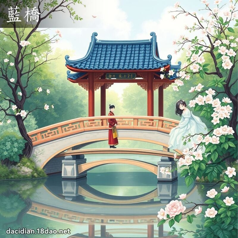 藍橋 - 國語大辭典配圖
