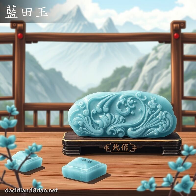 藍田玉 - 國語大辭典配圖