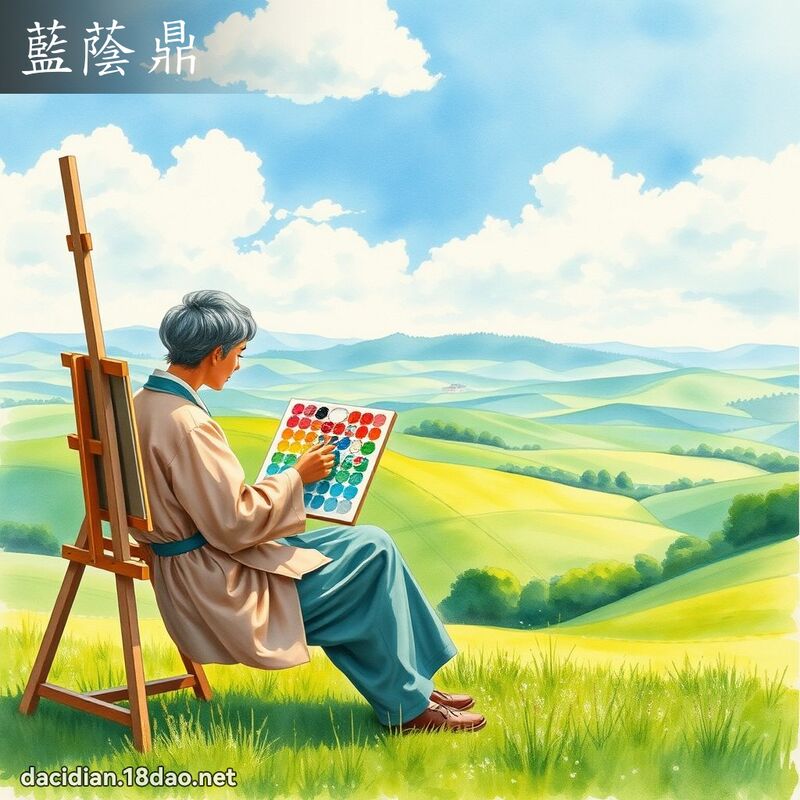 藍蔭鼎 - 國語大辭典配圖