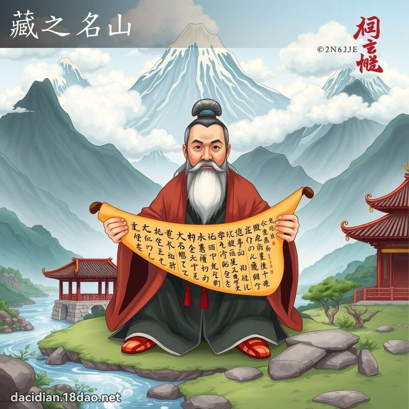 藏之名山 - 国语大辞典配图