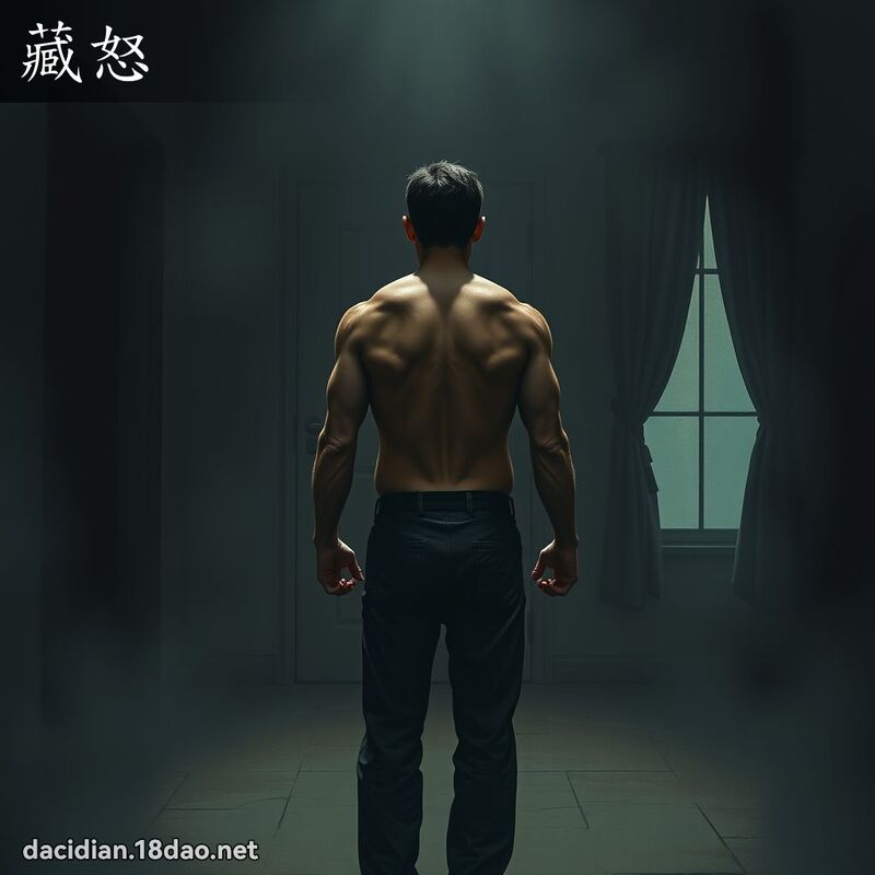 藏怒 - 国语大辞典配图