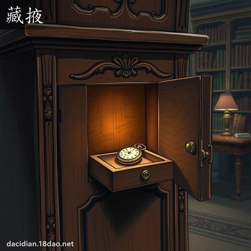 藏掖 - 國語大辭典配圖