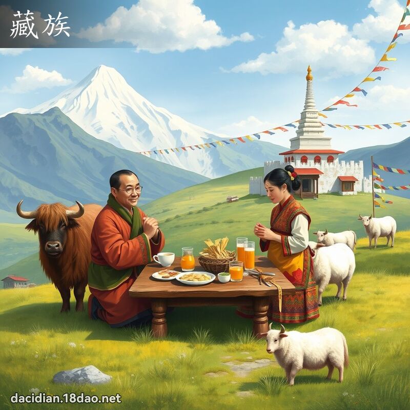藏族 - 国语大辞典配图