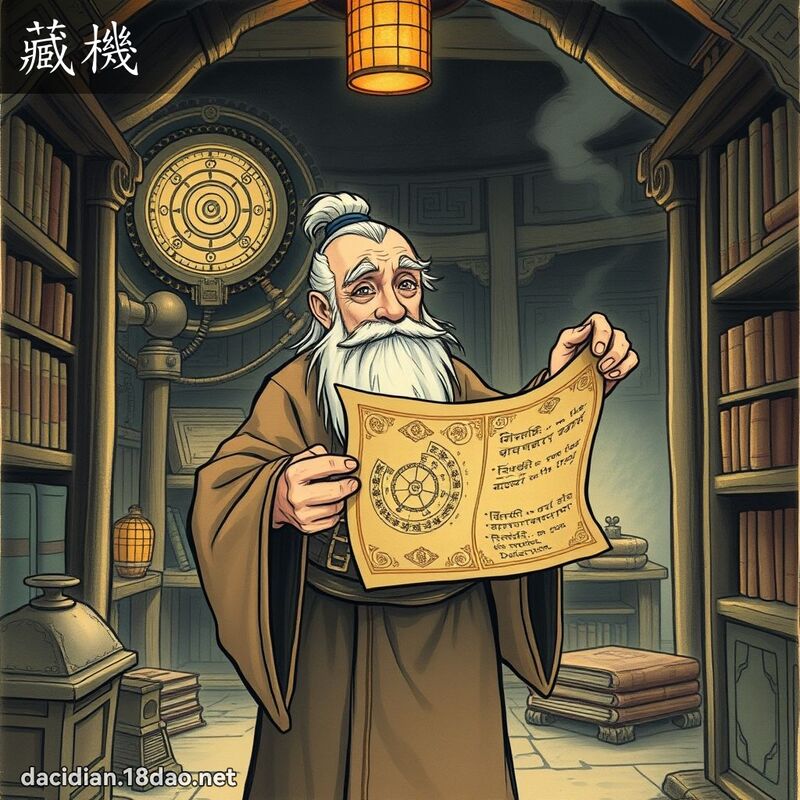 藏机 - 国语大辞典配图
