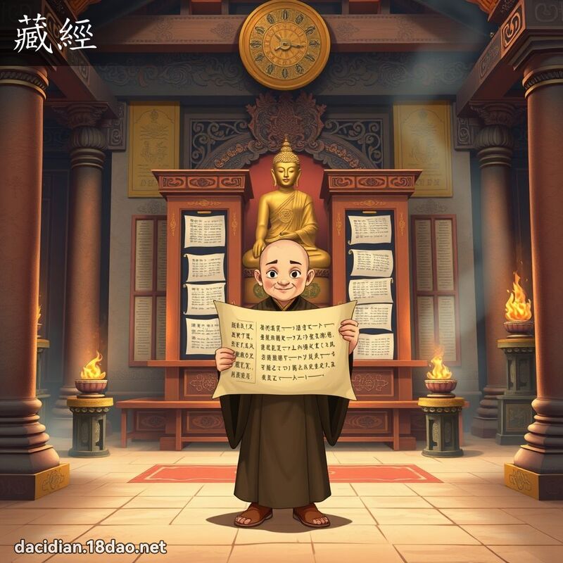 藏經 - 國語大辭典配圖