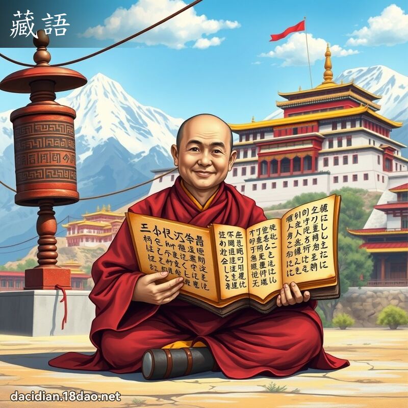 藏语 - 国语大辞典配图
