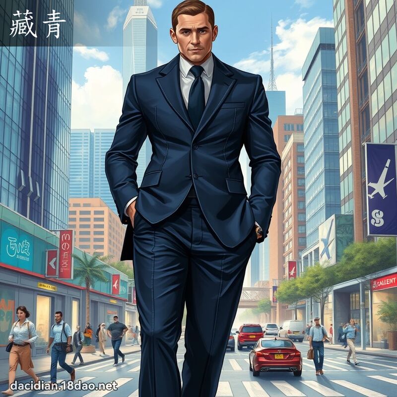 藏青 - 國語大辭典配圖