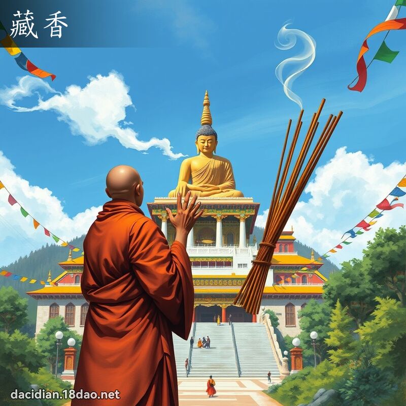 藏香 - 国语大辞典配图
