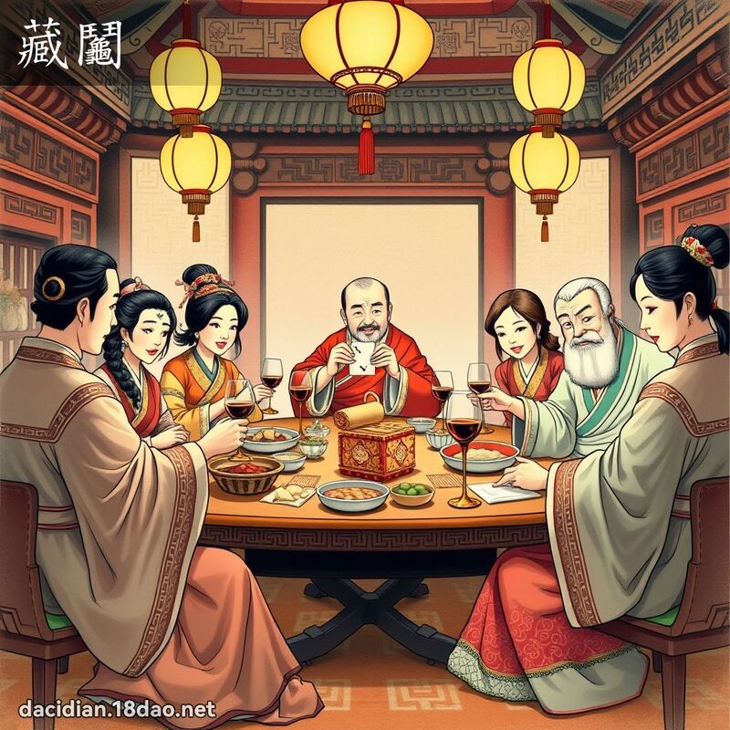 藏鬮 - 國語大辭典配圖