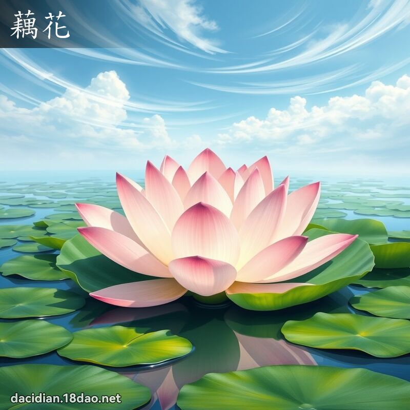 藕花 - 国语大辞典配图
