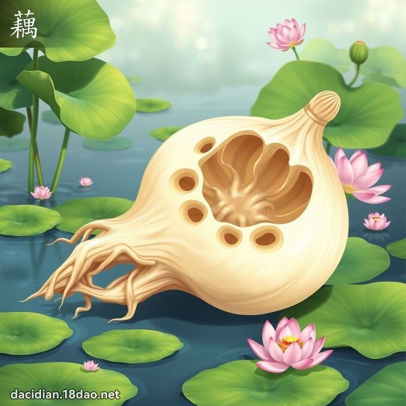 藕 - 國語大辭典配圖