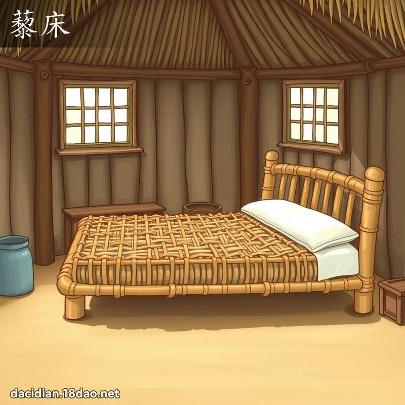 藜床 - 国语大辞典配图