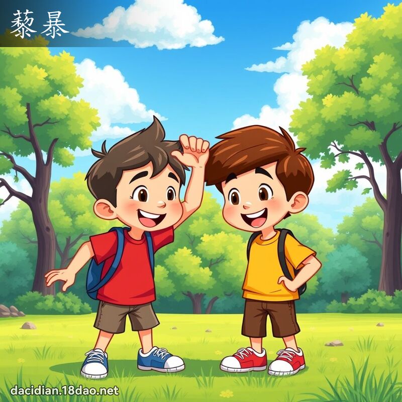 藜暴 - 國語大辭典配圖