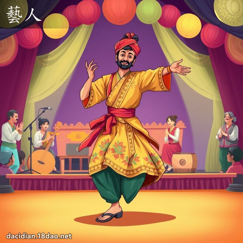 藝人 - 國語大辭典配圖