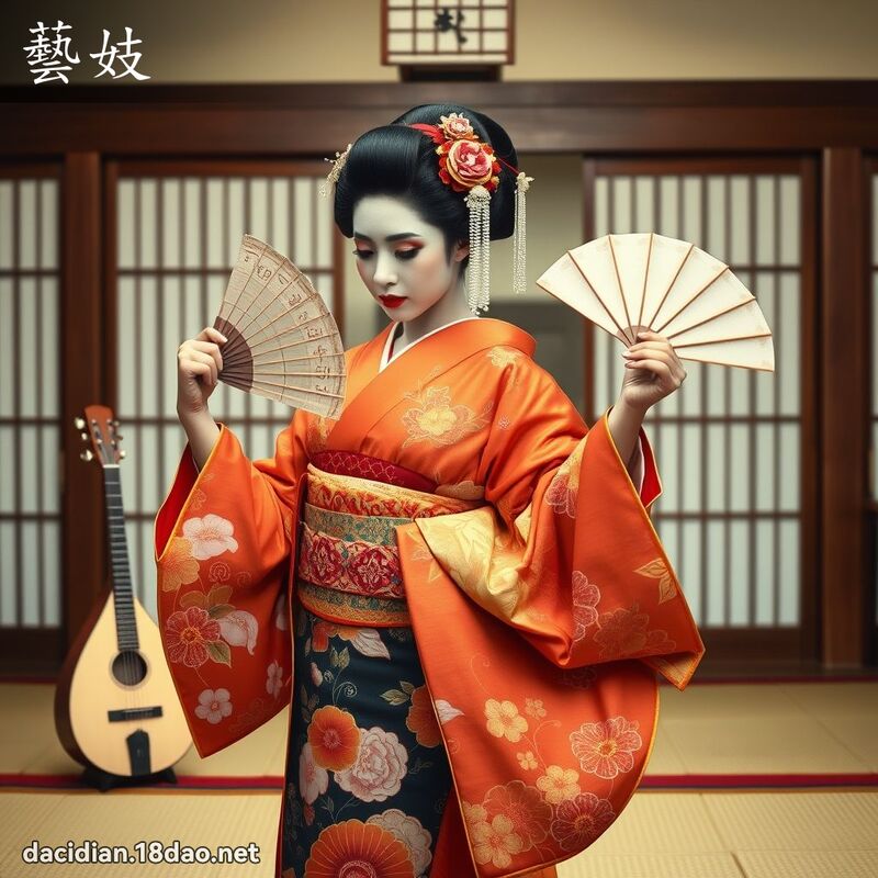 艺妓 - 国语大辞典配图