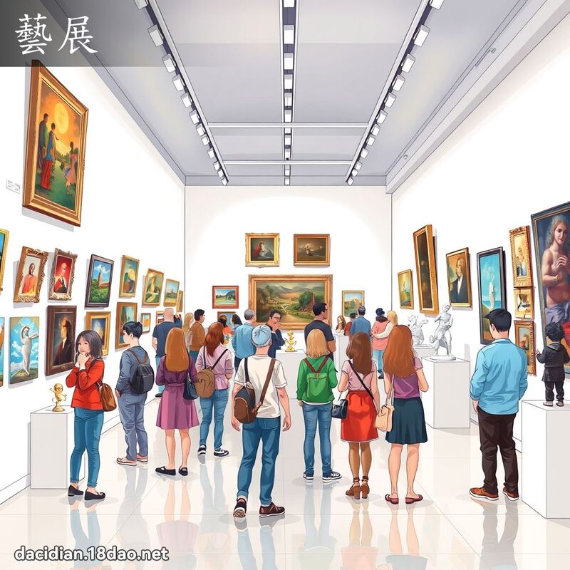 艺展 - 国语大辞典配图