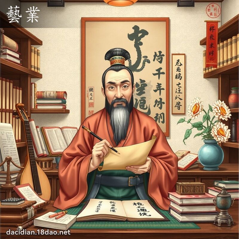 艺业 - 国语大辞典配图