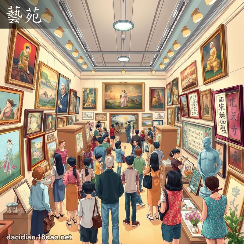 艺苑 - 国语大辞典配图