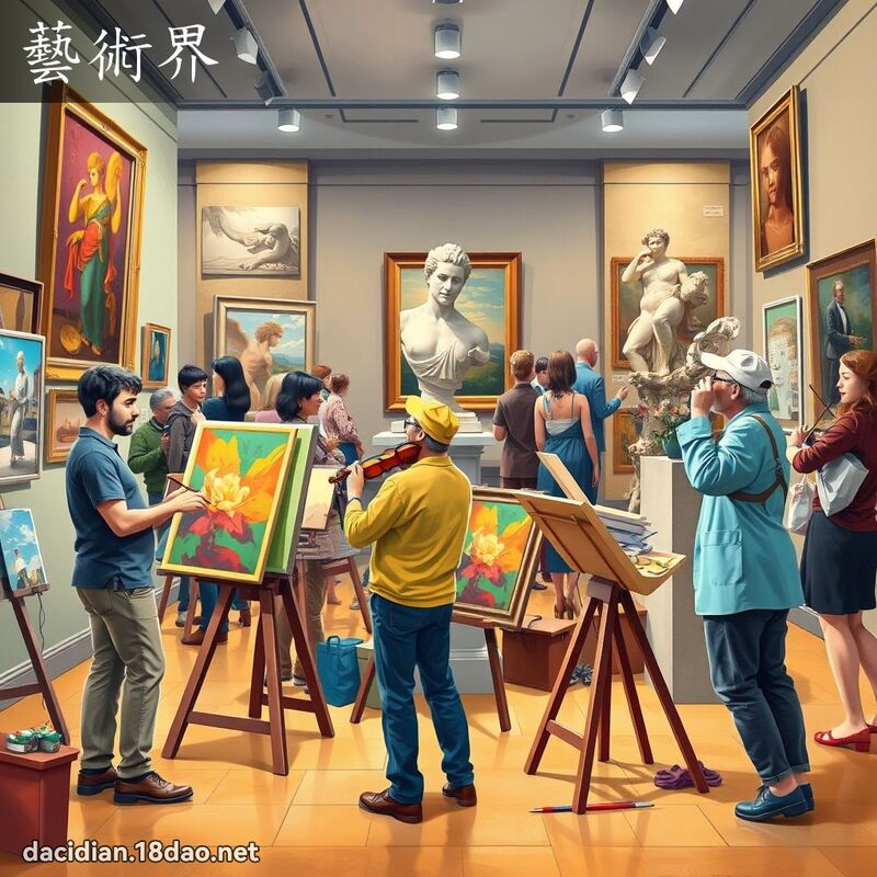 艺术界 - 国语大辞典配图