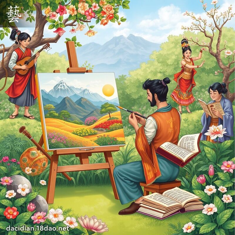 藝 - 國語大辭典配圖