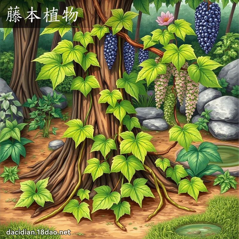 藤本植物 - 國語大辭典配圖