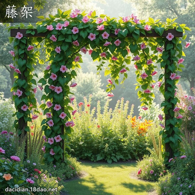 藤架 - 國語大辭典配圖
