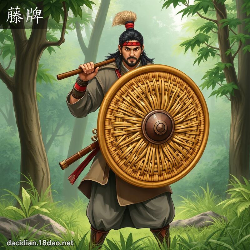 藤牌 - 國語大辭典配圖