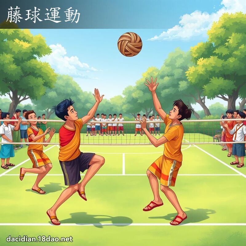 藤球運動 - 國語大辭典配圖