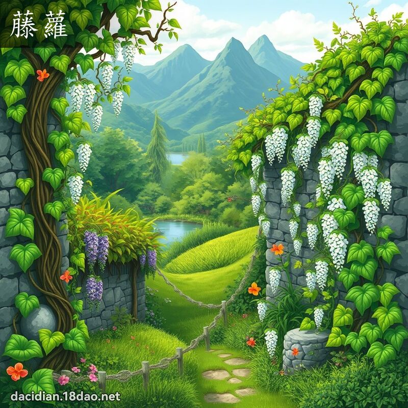 藤萝 - 国语大辞典配图