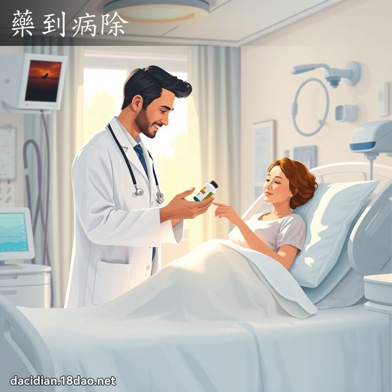 药到病除 - 国语大辞典配图