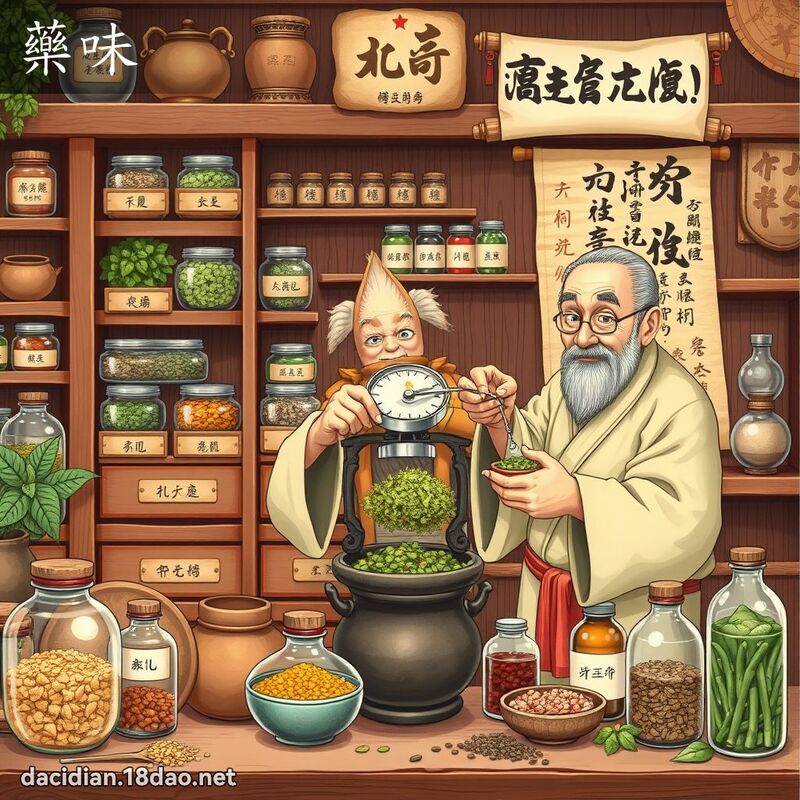 藥味 - 國語大辭典配圖