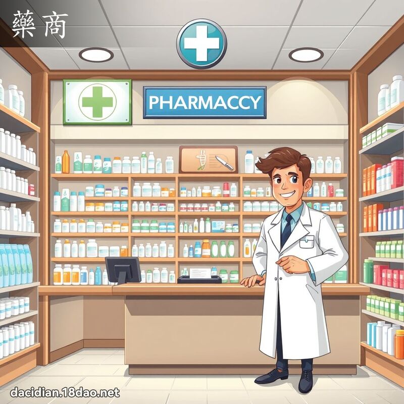 藥商 - 國語大辭典配圖