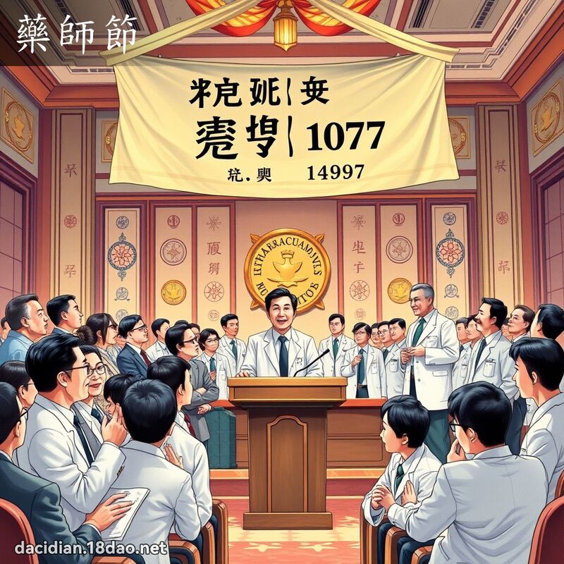 藥師節 - 國語大辭典配圖