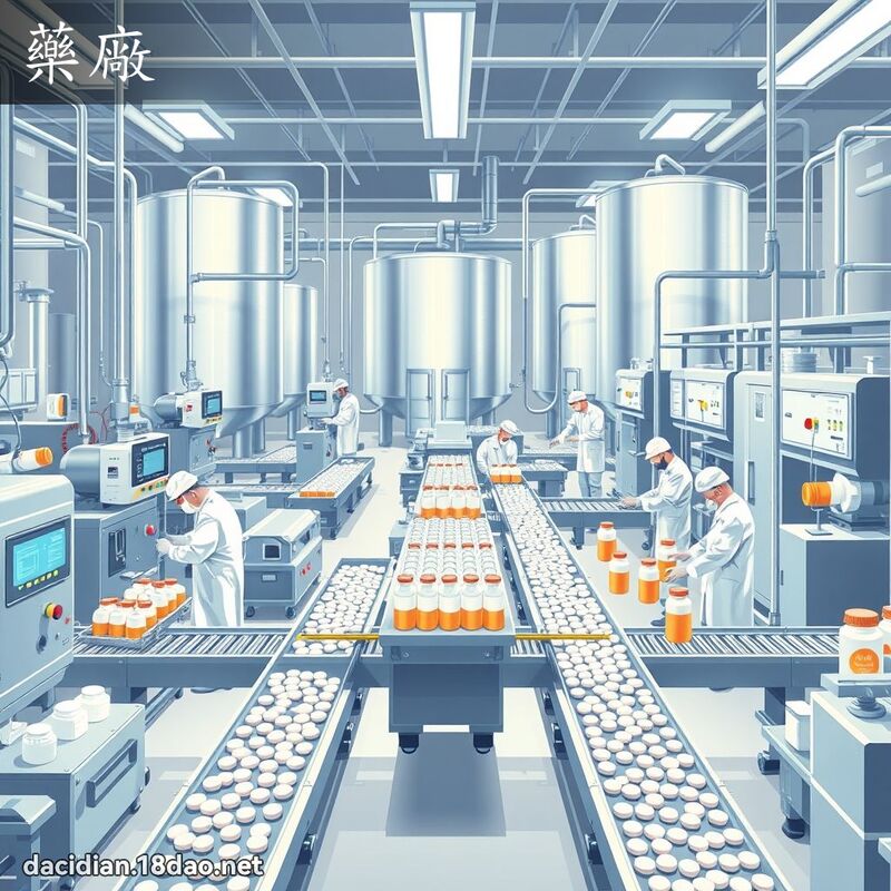 藥廠 - 國語大辭典配圖