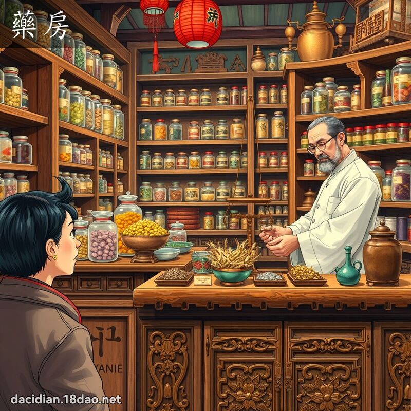 藥房 - 國語大辭典配圖