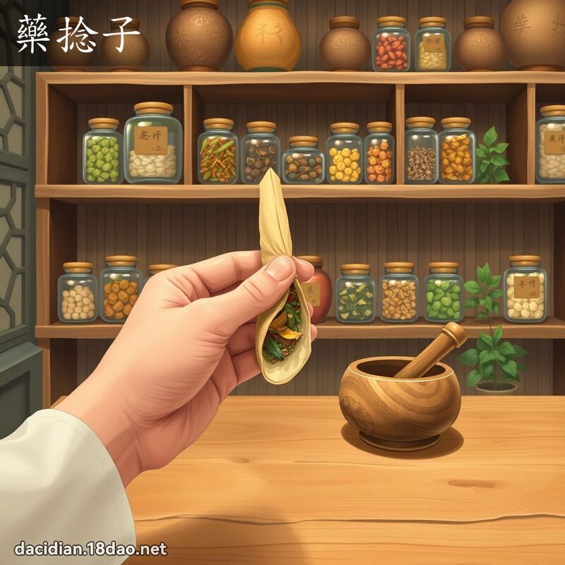 药捻子 - 国语大辞典配图