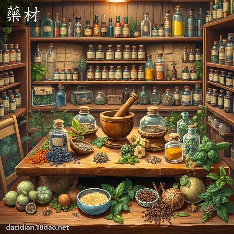 藥材 - 國語大辭典配圖