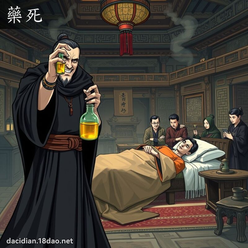 藥死 - 國語大辭典配圖