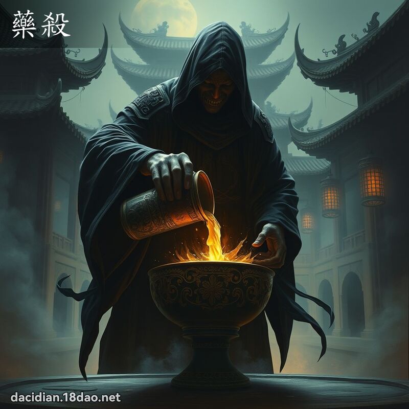 藥殺 - 國語大辭典配圖