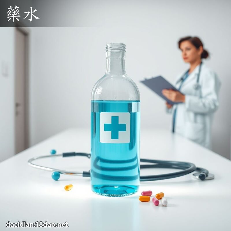 藥水 - 國語大辭典配圖