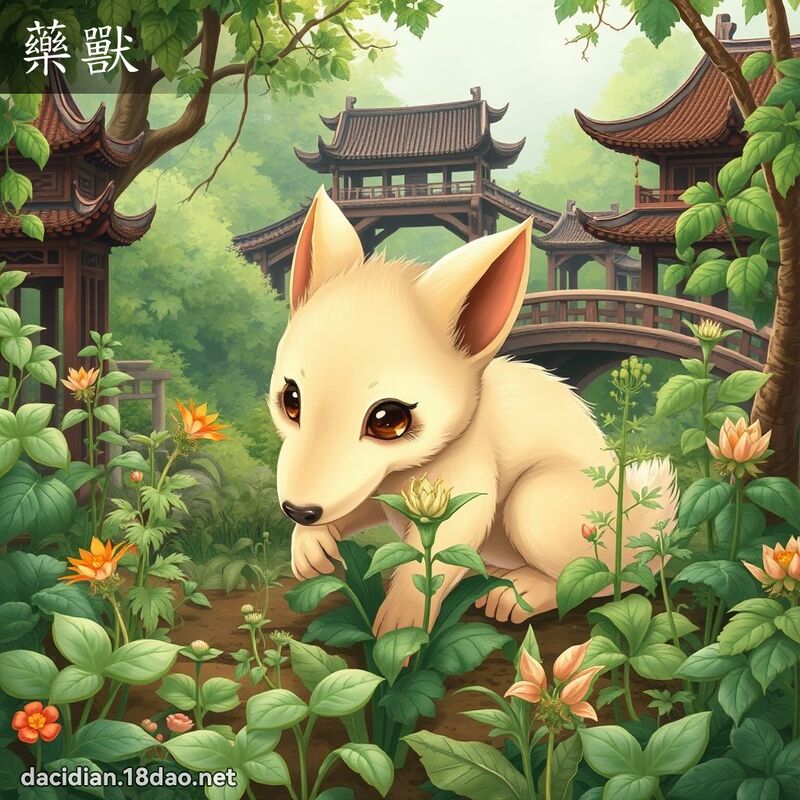 藥獸 - 國語大辭典配圖