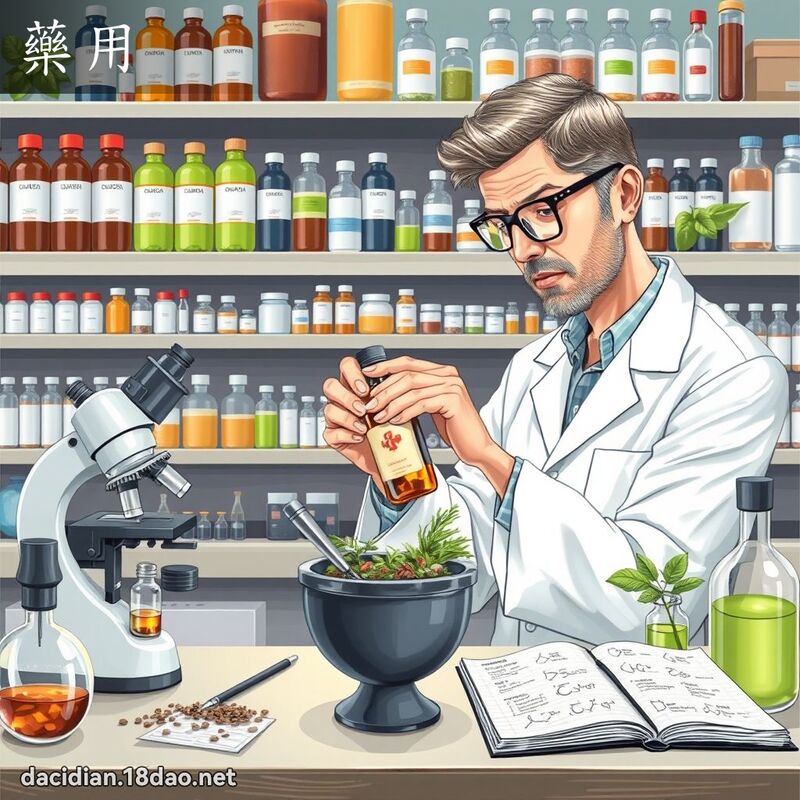 藥用 - 國語大辭典配圖