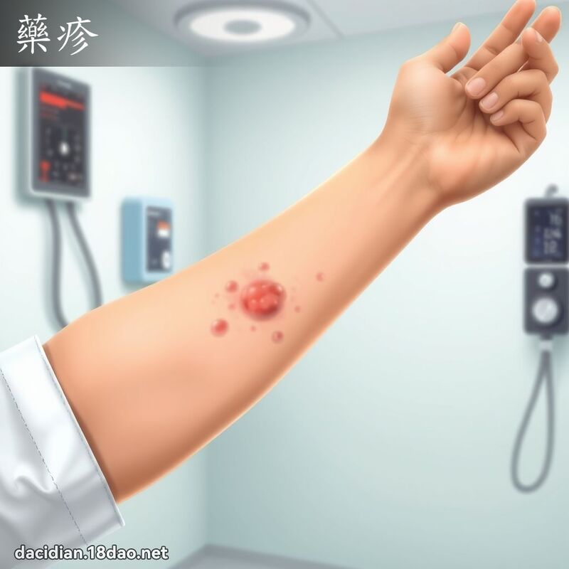 藥疹 - 國語大辭典配圖