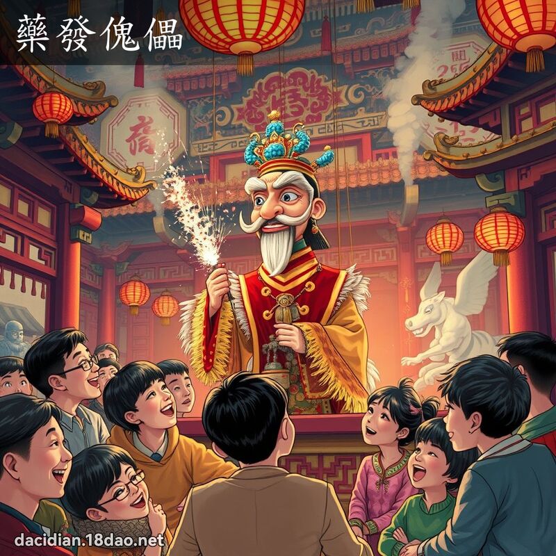 药发傀儡 - 国语大辞典配图