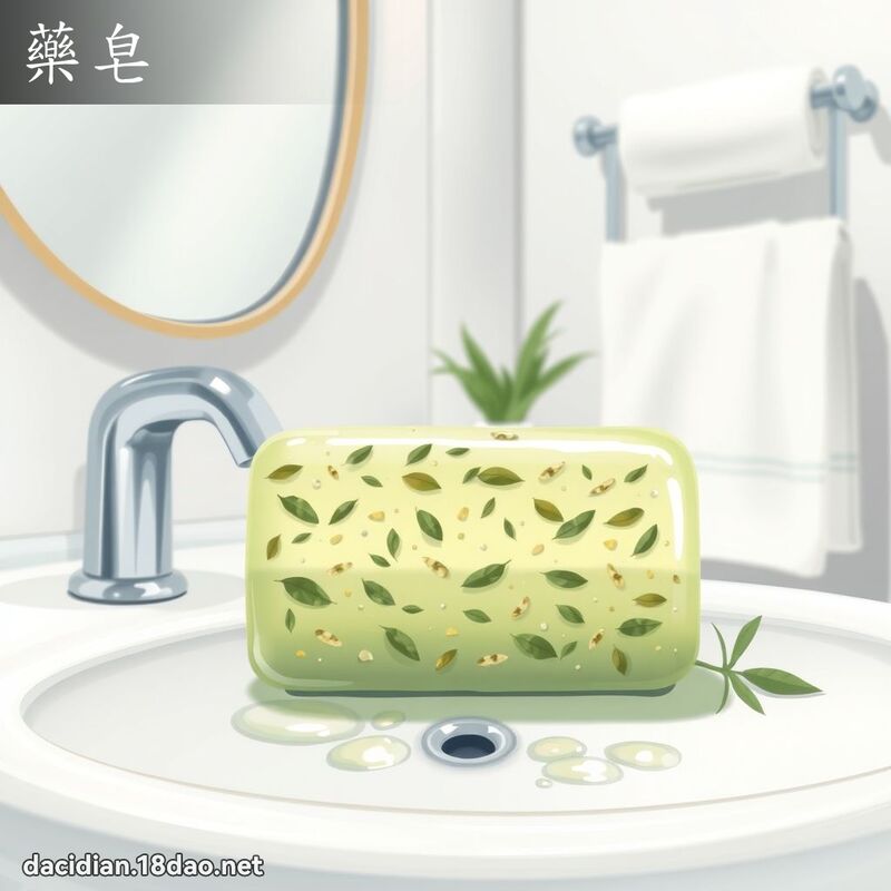 藥皂 - 國語大辭典配圖