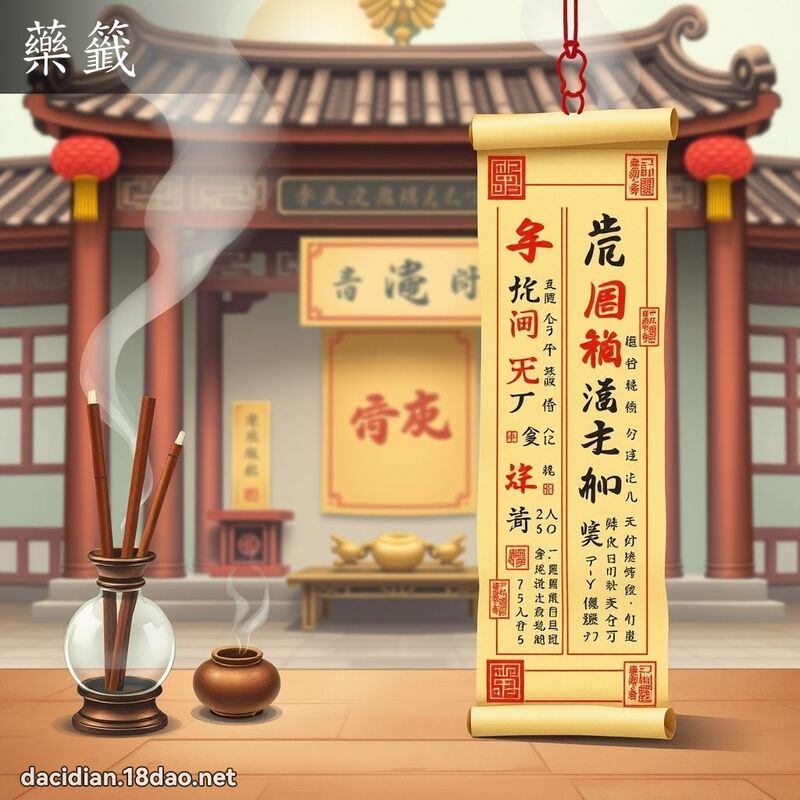 藥籤 - 國語大辭典配圖