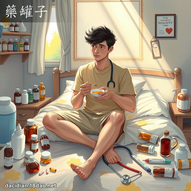 藥罐子 - 國語大辭典配圖
