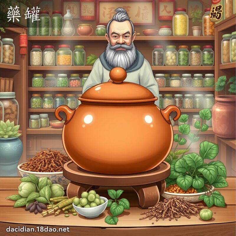 藥罐 - 國語大辭典配圖